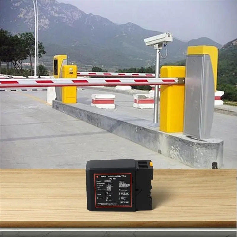 B50B-PD-132 Inductive Loop Detector Single Vehicle Sensor Module 220V For Automatic Door And Parking Access Control