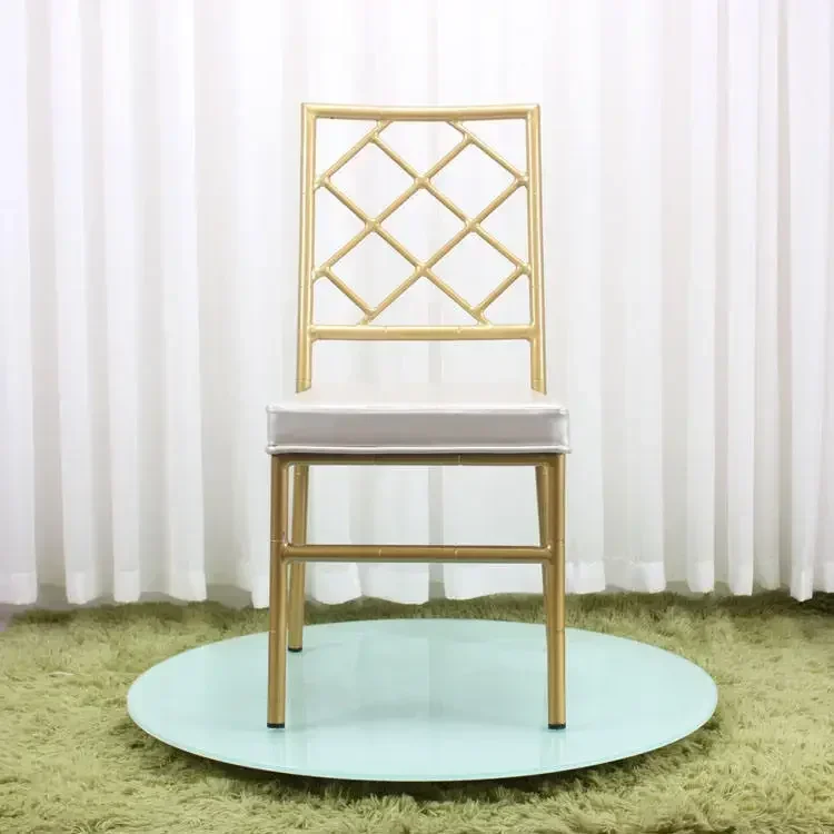 

Metal Cross Back VIP Wedding Banquet Wedding Restaurant Hotel Chair