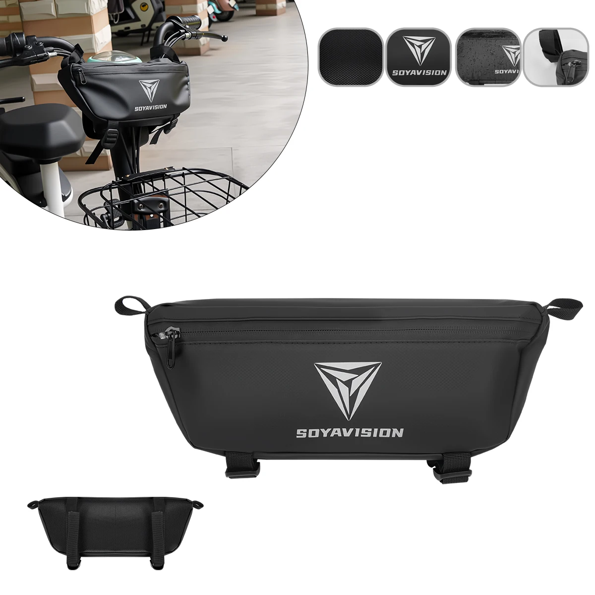 

New Motorcycle Front Handlebar Bag Motorcycle Side Bag Motor Collision Resistant Side Box Top Pannier Case ForRear Seat Luggage