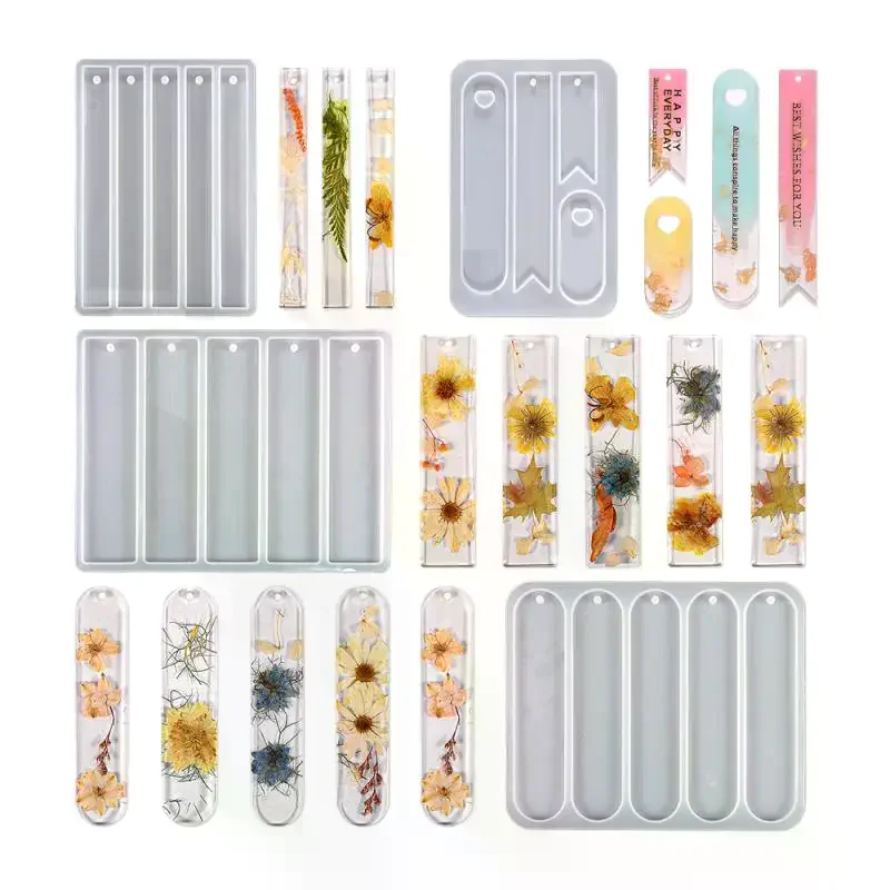 

Силиконовая форма для закладок, форма для литья эпоксидной смолы для DIY, кристаллическая эпоксидная смола, украшение для книги, аксессуары для рукоделия