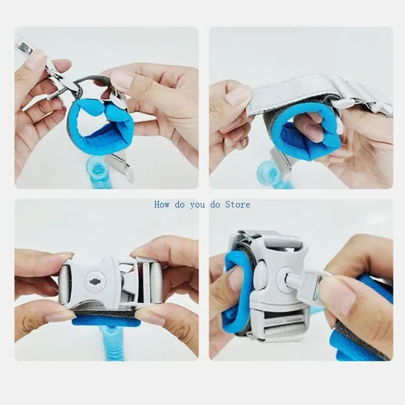 19QF Анти-носоростки для браслета поводки поводка, помощник ремня на открытом воздухе, ребенок для малыша Светоотражающий задний