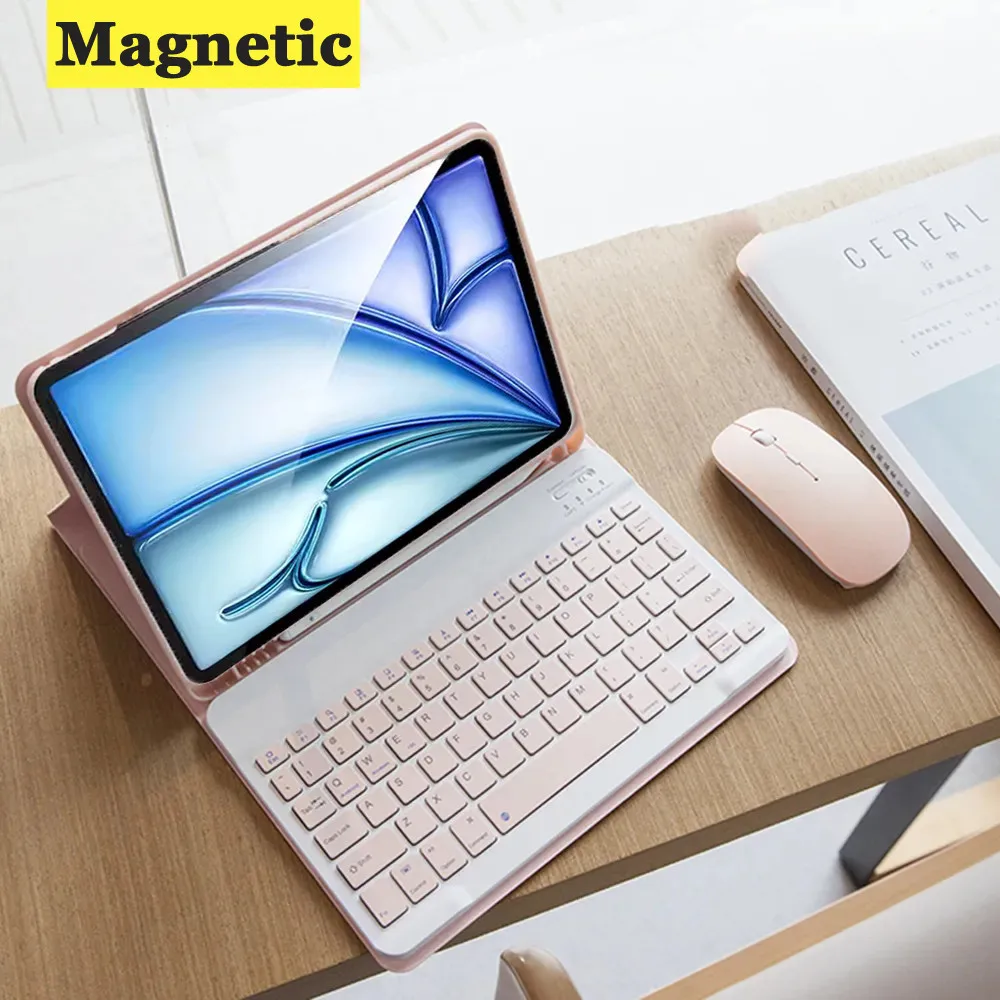 

Case for IPad 11th Gen A16 2025 10th Gen 10.9 Air 7 6 Air 5 Air4 3 2 1 9.7 10.2 9th 8 7 10th 10.9 Wireless Flip Stand Keyboard