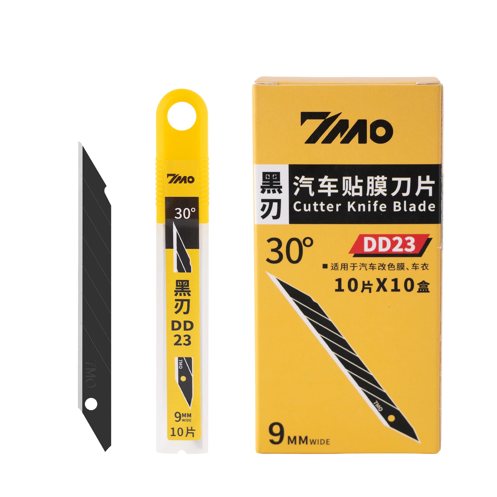 9mm-30-degree-snap-off-sharp-steel-utility-knife-refill-blades-for-car-window-tint-vinyl-wrap-decal-sticker-film-cutting-tool