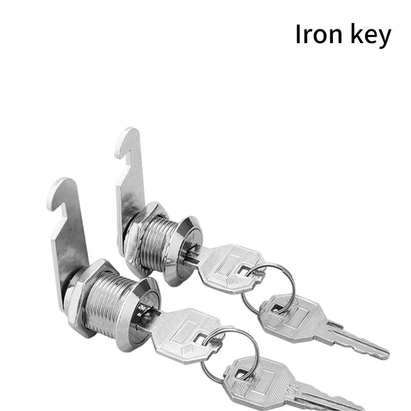 16mm Cam Lock 20 Sets, Zinc Alloy Cabinet Drawer Mailbox Locks with 2 Keys, Same/Different Key Options