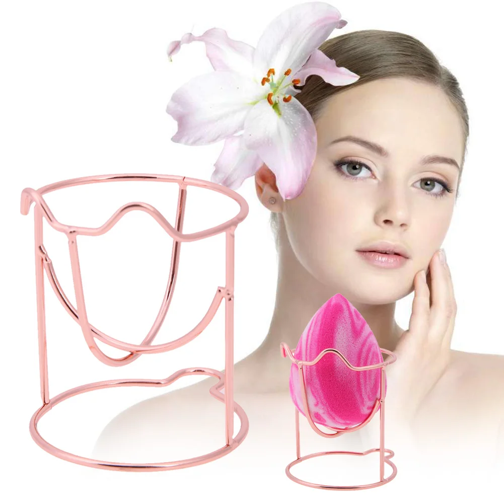 Podstawka na gąbeczkę do makijażu w kształcie kropli wody, uchwyt do suszenia gąbeczek do makijażu, wzór kotka