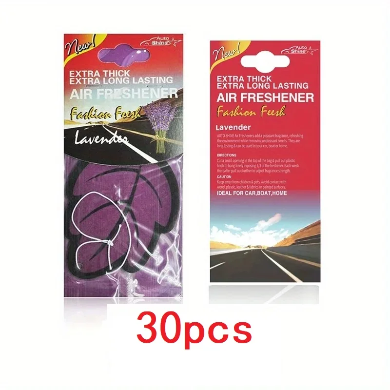 3-60 Stuks Auto Luchtverfrisser Natuurlijke Geurende Thee Papier Auto Opknoping Vanille Parfum Geur Bladvorm Auto accessoires Interieur
