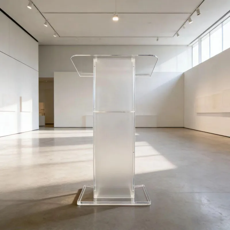 Modern minimalist podium Wedding church podium lectern