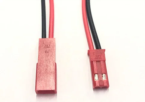 10 pares/20 peças 10cm 100mm jst 2 pinos macho fêmea conector fio jst 2p plug jack diy cabo elétrico para rc bec bateria brinquedos 22awg