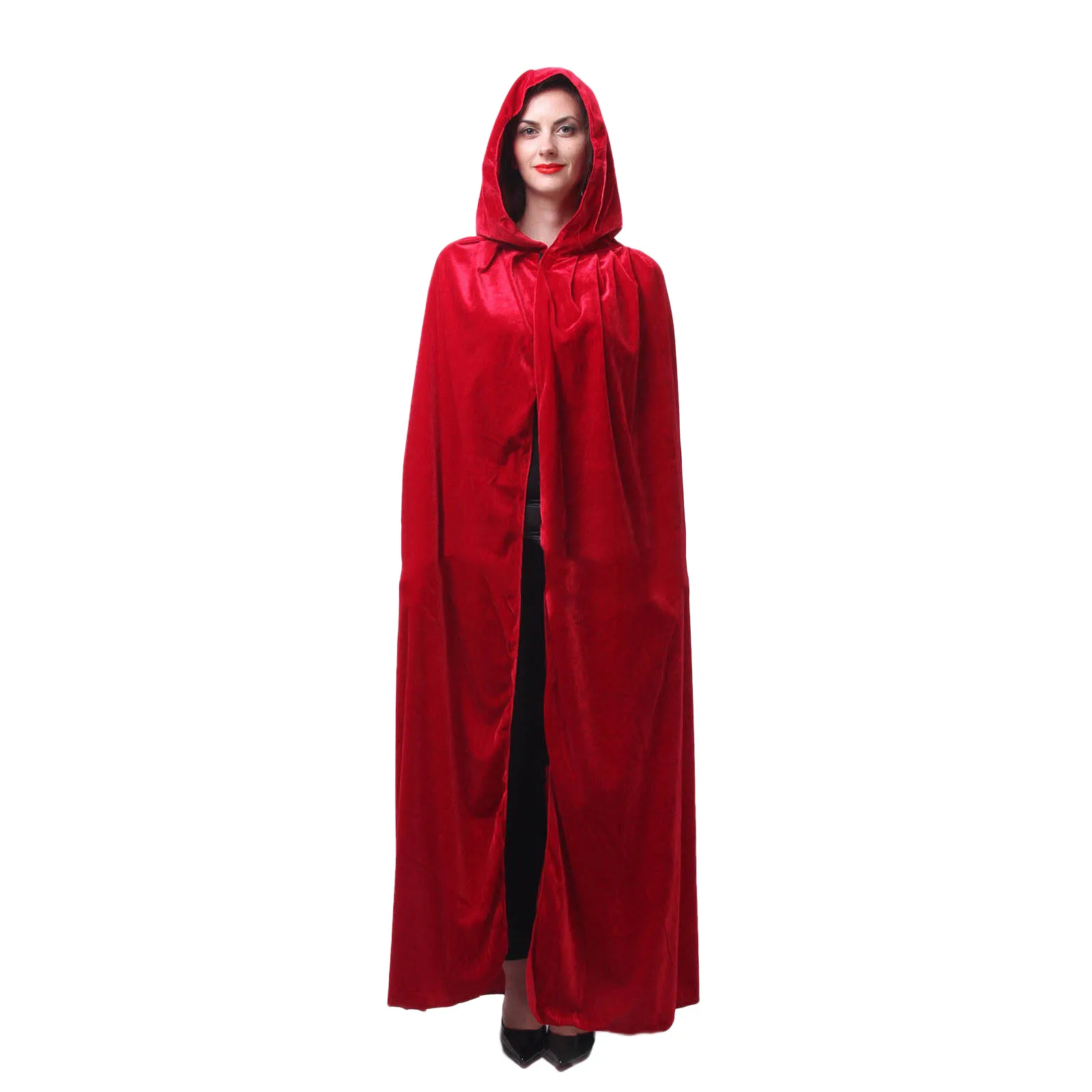 Dresses For Girls Halloween Costumes Capes Grim Women'S Long Couples Hooded Jacket Cloak Women'S Dress Female Dresses