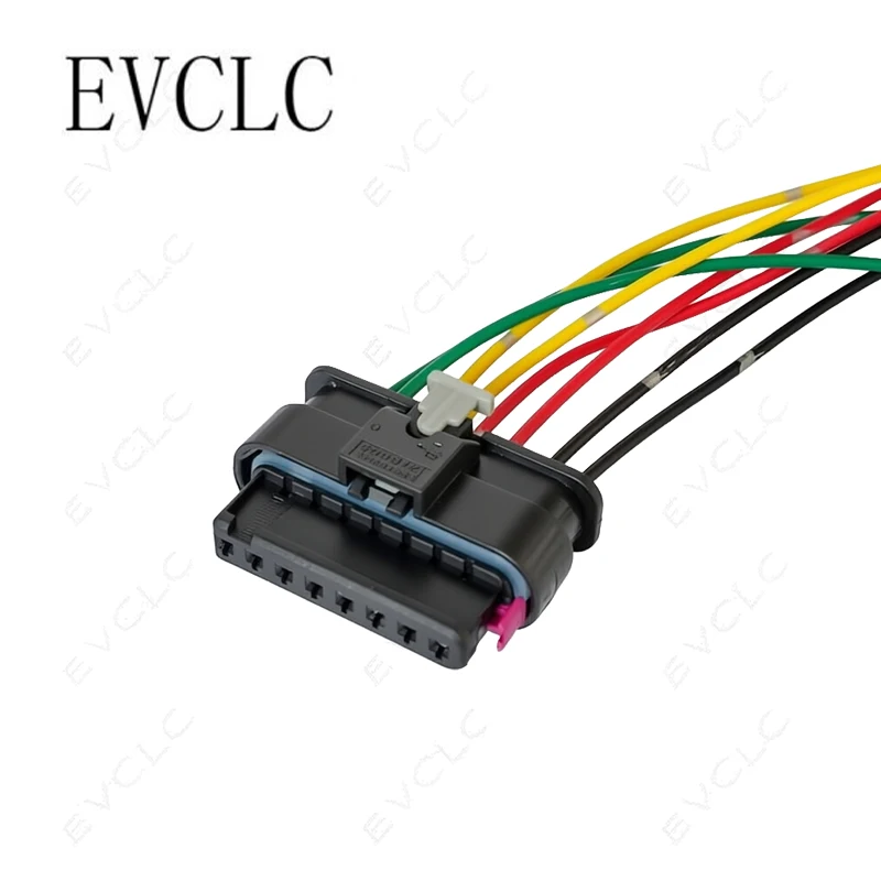1 Set 8-Pin Automotive Wiring Harness Connectors, Waterproof Plugs 1-1670920-1/1-1703506-1, for VW Audi Collision Sensor Plug - view 5