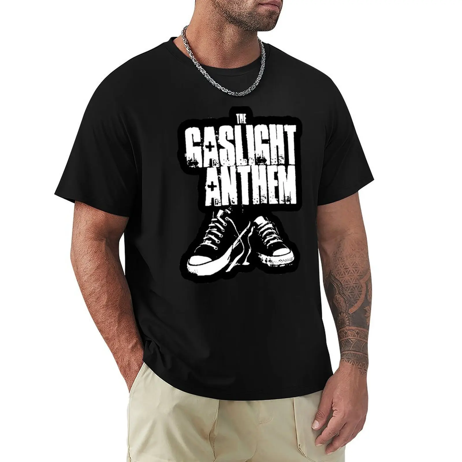 gaslight anthem T-Shirt Holiday Party T-Shirt for Men