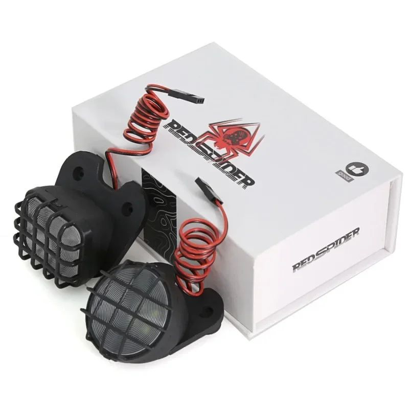 Przednie światła LED, reflektor do LOSI 1/4 Promoto-MX, części zamienne i akcesoria do tuningu motocykli