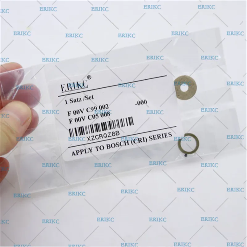 ERIKC F00VC99002 Sealing Rings Injector Repair Kits Steel Ball F00VC05001 1.34mm F00VC05008 F00VC05009 1.5mm for Bosch