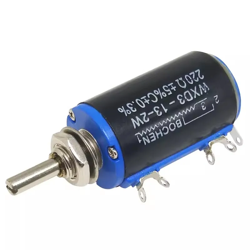 1pcs/lot WXD3-13-2W Precision multi-turn potentiometer 1K 2.2K 3.3/4.7/5.6/6.8/10/22/33/47K