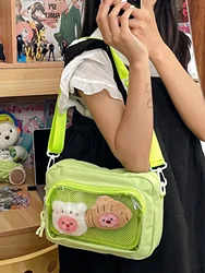 Piccola Itabag ragazze Color caramella trasparente trasparente borsa per telefono e borse nuova borsa a tracolla ragazze borse a tracolla per le donne Ita Bag