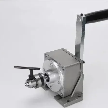 Manual Tapping Machine High Precision Hand Crank Tapper Portable Drilling Threading Machine with 0.6MM-6MM Tap Chuck