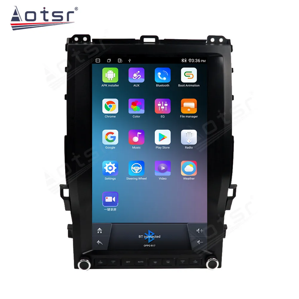 13.6 Inch Android 13 CarPlay Car Radio For Toyota Land Cruiser 2002-2009 Touch Screen Multimedia Player GPS Navigation Head Unit
