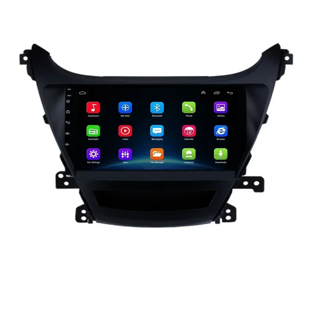 Autoradio Android 13 Voor Hyundai Elantra Avante I35 2011-2013 2014 2015 2016 Multimedia Speler GPS Navigaion 2 din Stereo DVD