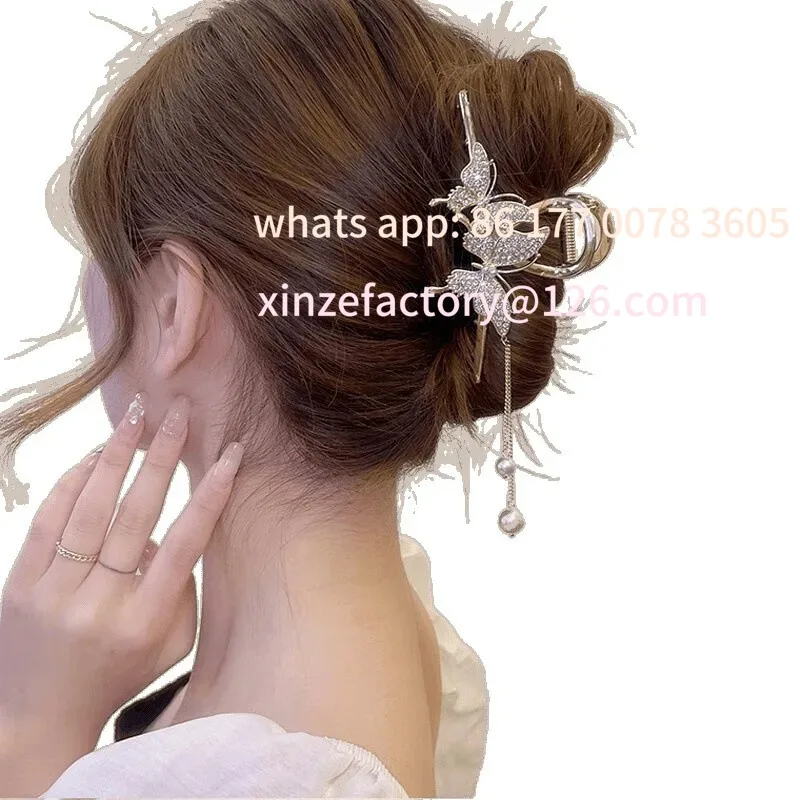 

Customizable Elegant Birthday Gift Fairy Tale Hair Clip for Girlfriend Trendy Alloy Hair Accessories Charming Personality Bouque