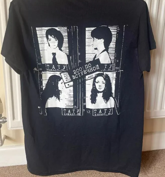 t.A.T.u. TATU Band 200 Po Vstrechnoy Album Short Sleeve Unisex Tee Shirt