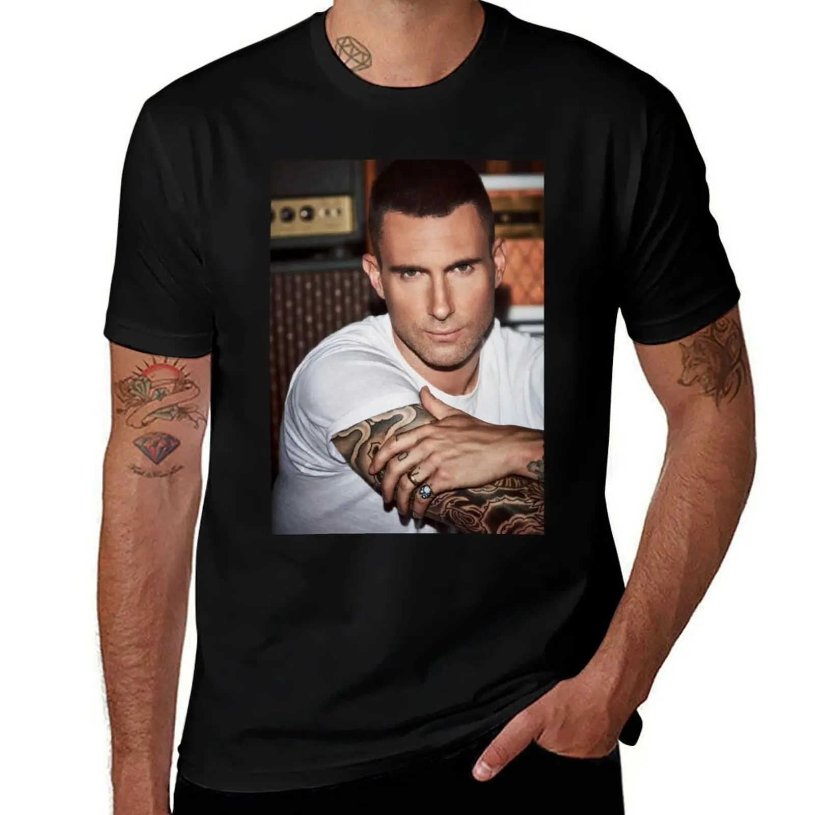 

adam levine T-Shirt g man t shirts for men men t shirt cotton 100% T-Shirt