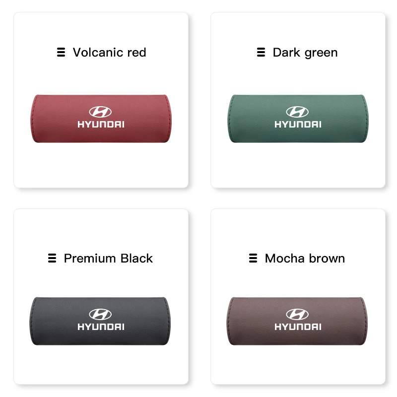 1 قطعة بولي Leather الجلود سقف مقبض المضادة للخدش حامي الحال بالنسبة لشركة هيونداي جينيسيس N-LINE I10 I20 I30 I40 IX20 IX35 كونا جيتز فيلوستر #6