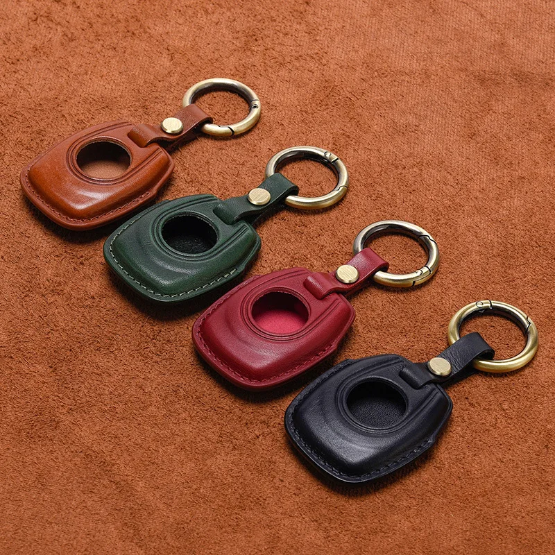Handmade Motorcycle Smart Key Genuine Leather Case Fob Cover Keychains For Harley Sportster S 1250 RH1250 RA1250S