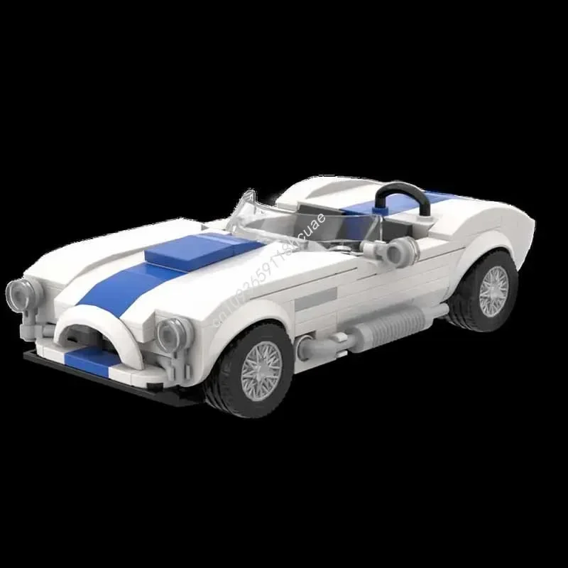 

244pcs MOC Shelby Cobra City Champions Supercar Model Building Blocks Kids Education Birthday Craft Toys DIY Christmas Gifts