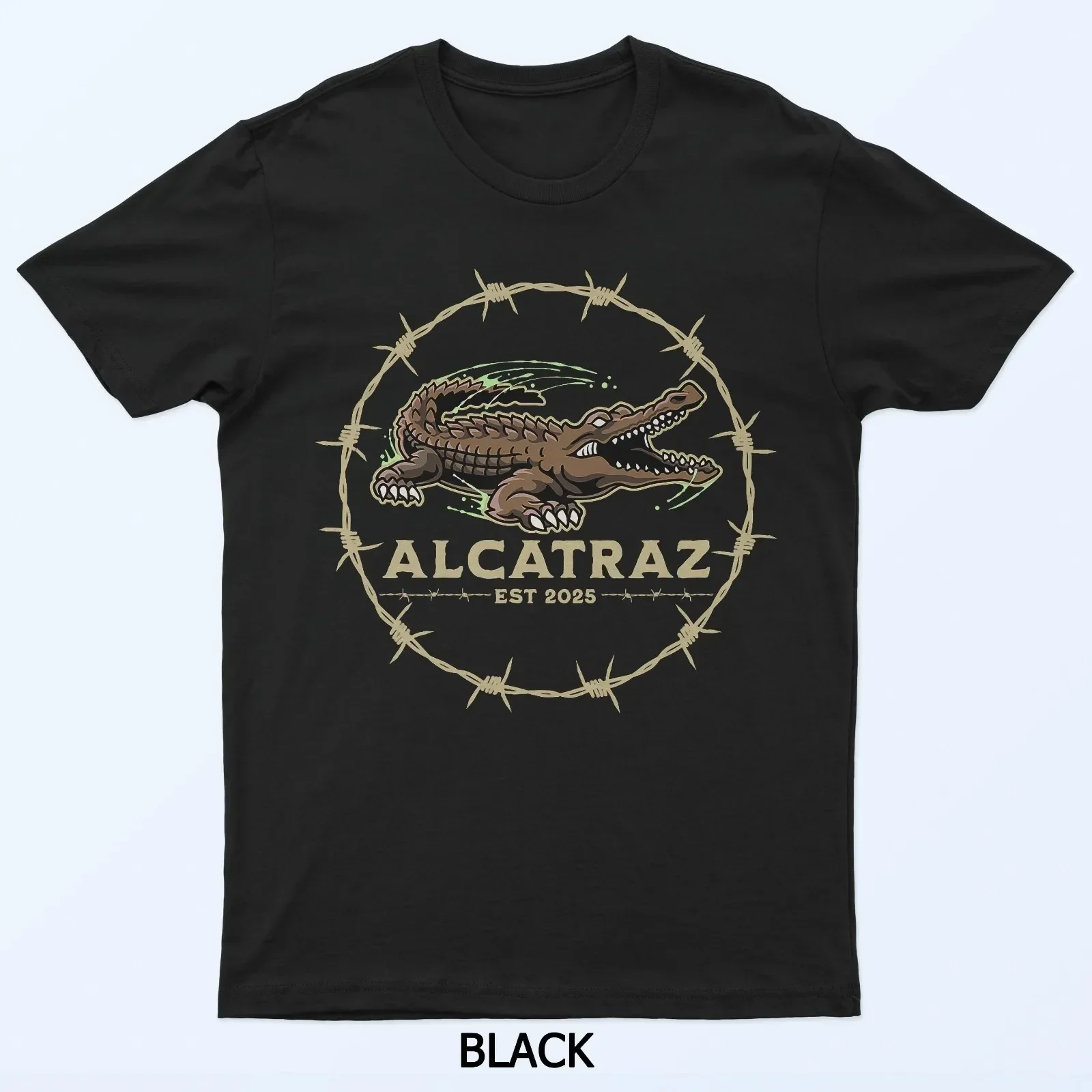 Alligator Alcatraz, Florida Everglades Prison T-Shirt