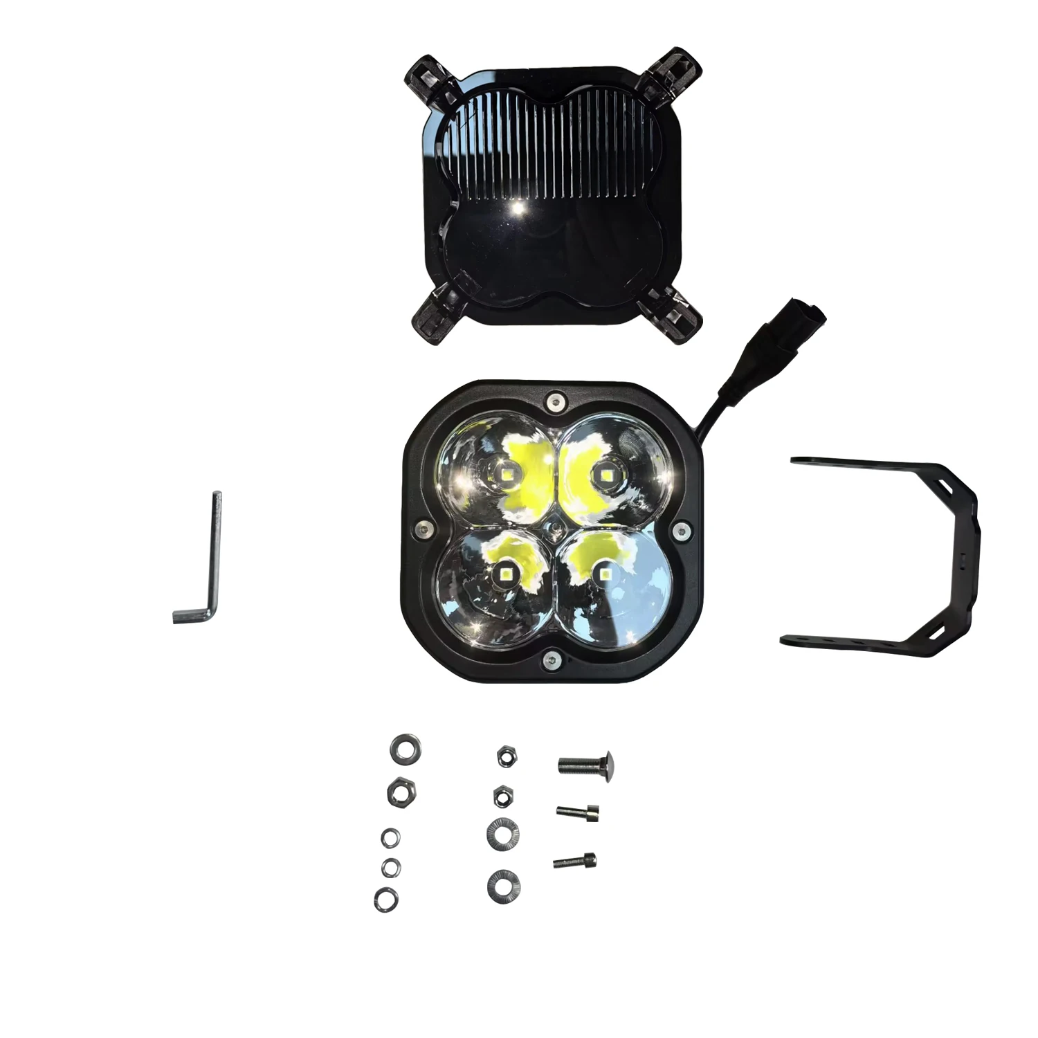 5 "بقعة مصباح LED6507 سبائك الألومنيوم 80W مصباح العمل المصد الأمامي