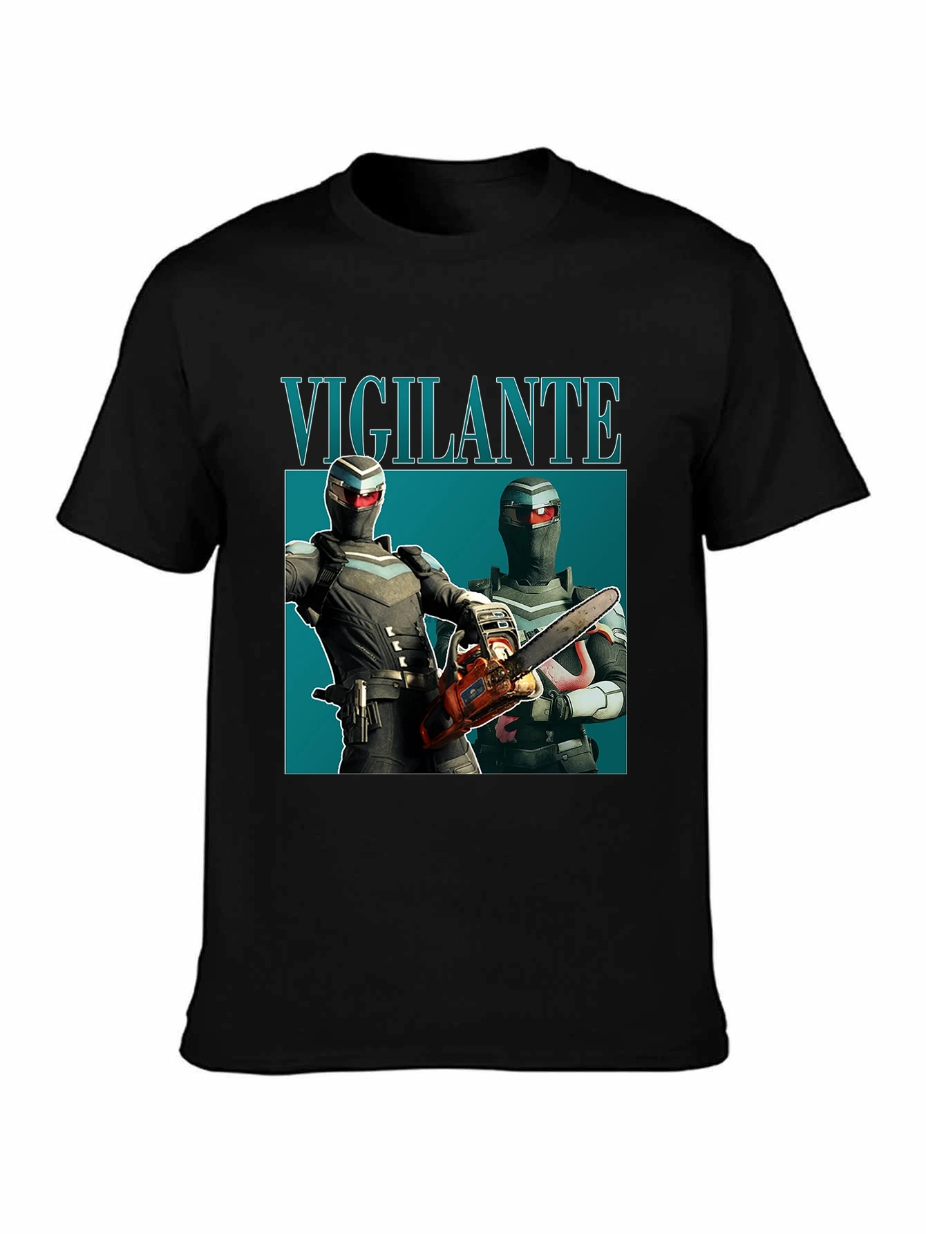 قميص Vigilante Vintage 90s Freddie Stroma كبير الحجم Adrian Chase Homage Retro Classic Graphic Tee للجنسين AK318