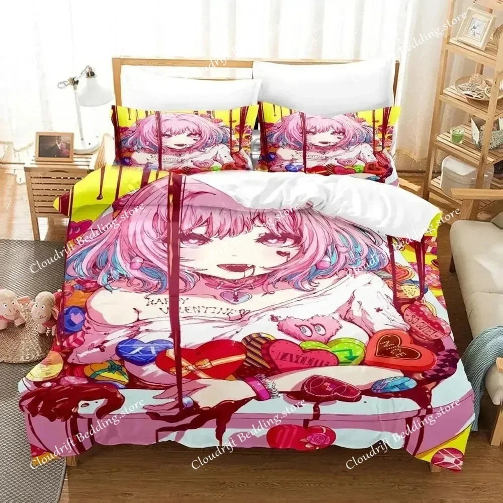 

Anime Riamu Yumemi Cinderella Girls Bedding Set Boys Girls Twin Queen Duvet Cover Pillowcase Bed Kids Adult Home Textileextile