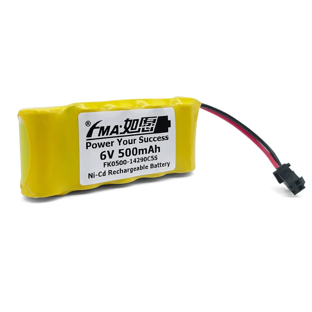 6V Ni-Cd 500mAh or Ni-MH 700mAh Rechargeable Battery for Gel Ball Blaster Emergency Light Model Toys Optoelectronic Voice Toys