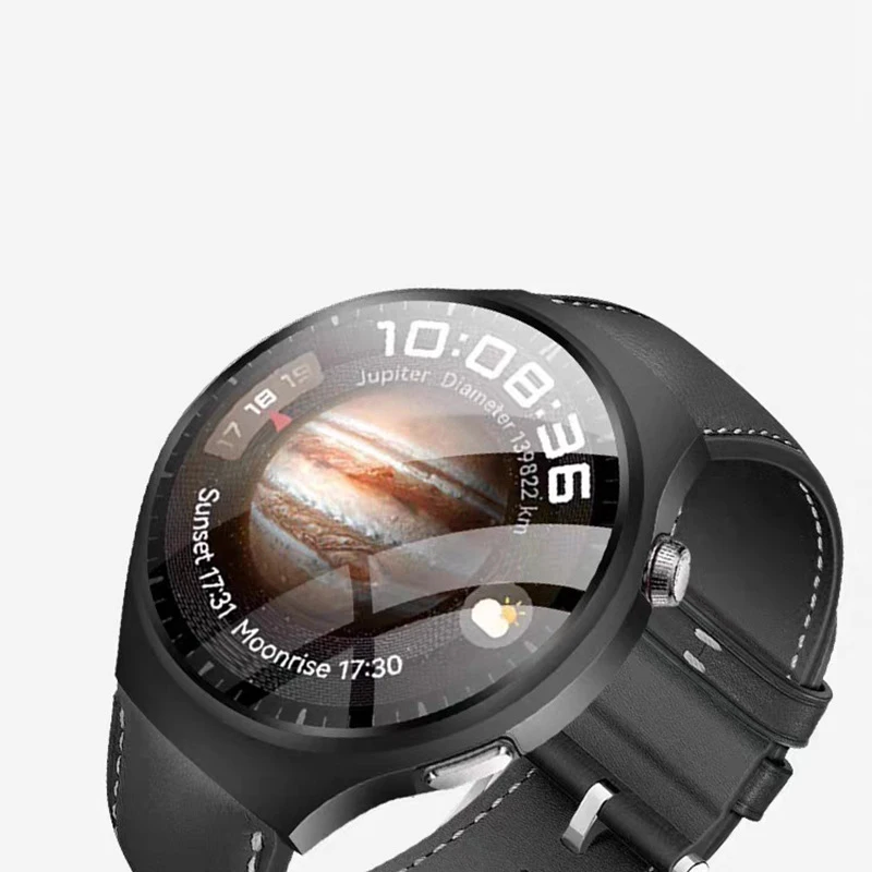 Twarde szklane etui na ekran ochronne do zegarka Huawei 4 48mm GT 3 Pro 46mm GT3 42mm etui ochronne inteligentne akcesoria
