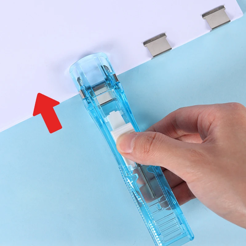 Large suction card holder push clip folder stationery test paper folder student supplementary folder office file binding folder