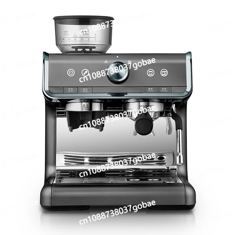 Coffee machine household small Italian commercial semi-automatic grinding machine