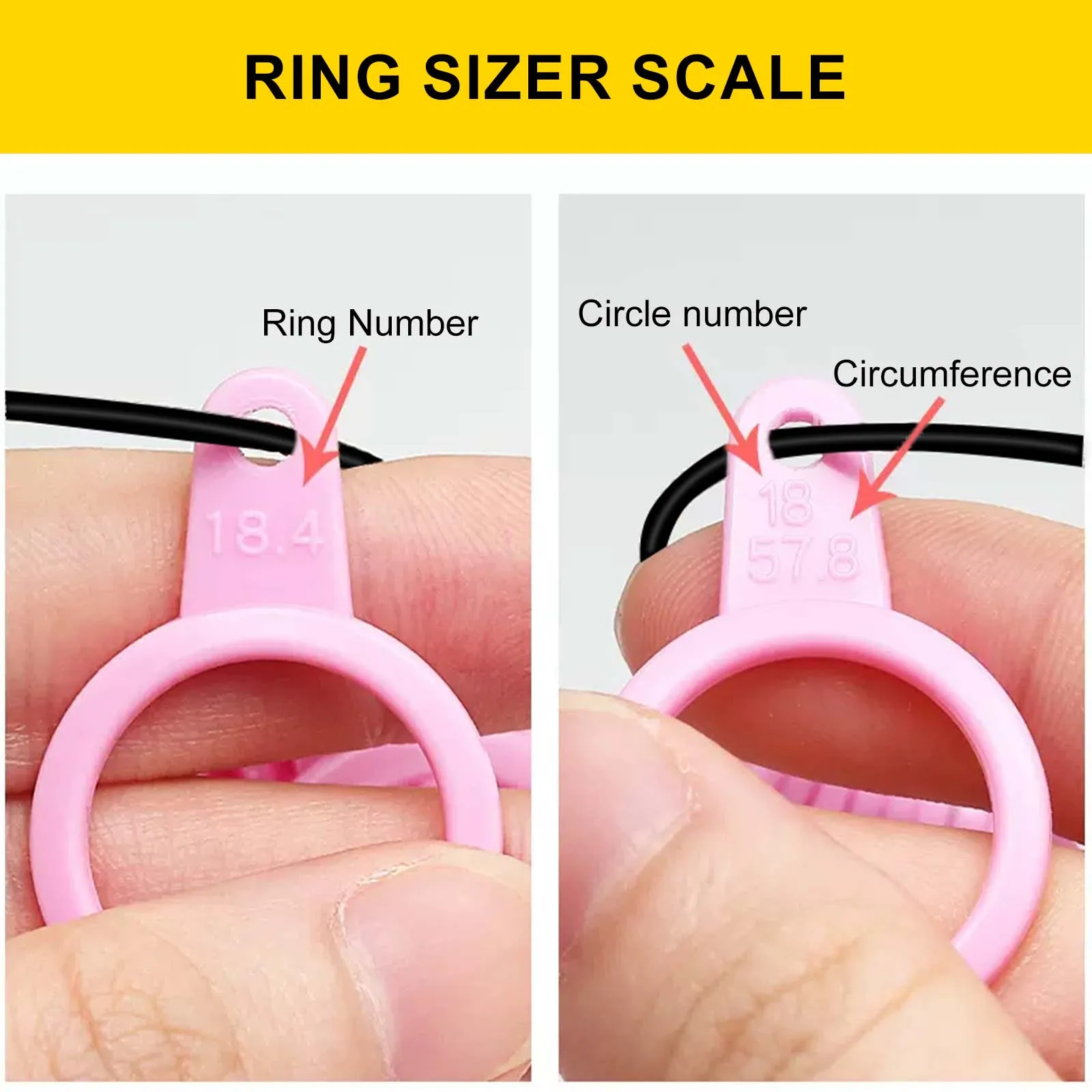 Professional Jewelry Tools Ring Mandrel Stick Finger Gauge Ring Sizer Measuring US/HK Size For DIY Jewelry Size Tool Sets