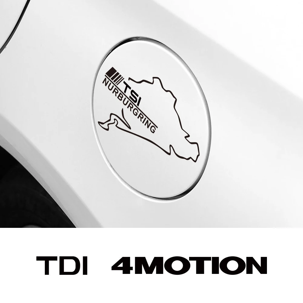 

Car Stickers Fuel Tank Cap For VW Volkswagen TSI TDI 4Motion Tiguan Passat B5 B6 B8 Polo Golf 7 6 4 5 Beetle Touareg Accessories