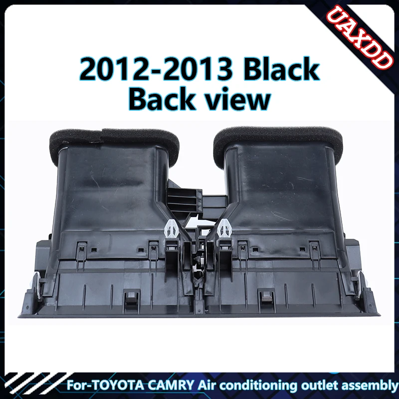 Voor-Toyota 2012-2013 Camry Airco Uitlaat Zwart Airconditioning Achterbank Anti Stof Uitlaat