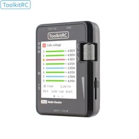 ToolkitRC MC8 Smart Battery Multi-Checker Balancer Receiver Signal Tester Quick Charge Function