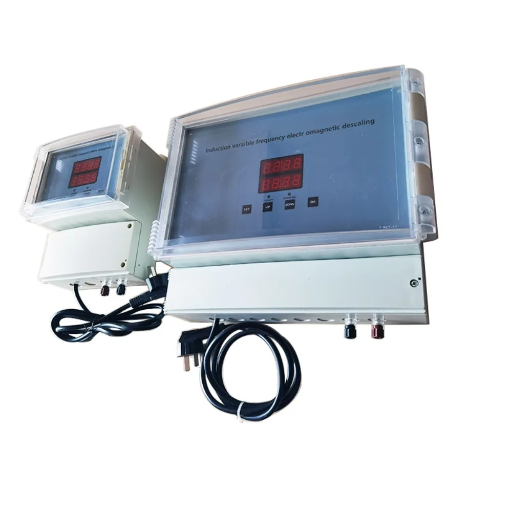 2026-Electronic descaler system replaces unsalted water softener for whole house to reduce scale