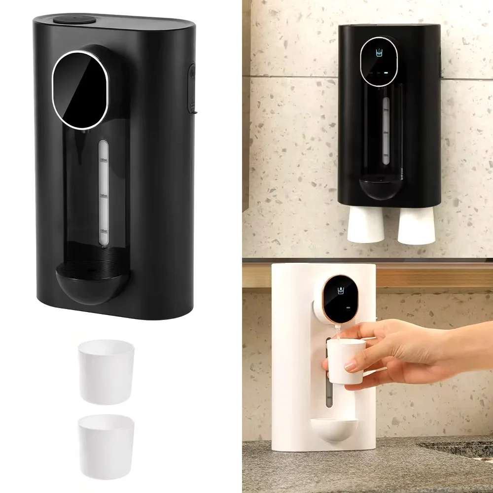 

Умная сенсорная машина для полоскания рта, 540 мл, автоматический диспенсер для полоскания рта с магнитными чашками, 1200 мАч, настенное крепление и настольное крепление