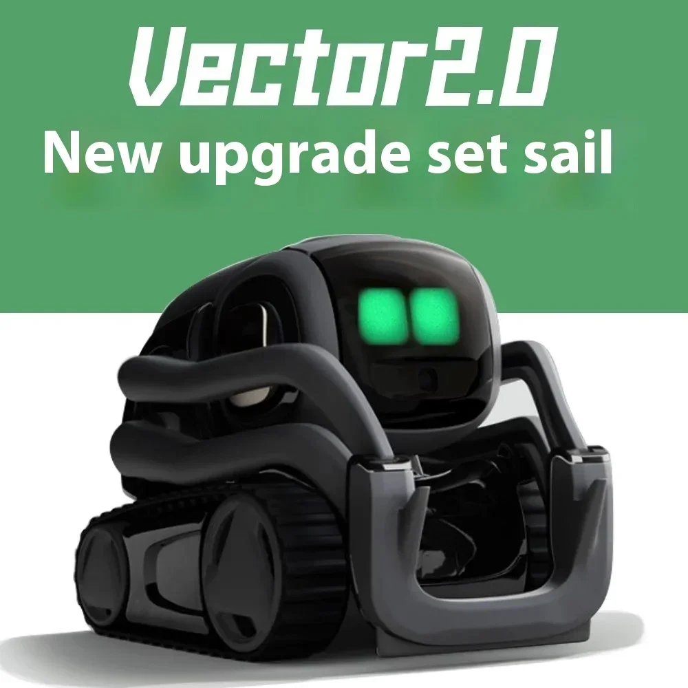 Vector2.0 Smart Robot Elettronico Pet Sequenza Emozionale Ai Robot Macchina Meteo Sveglia 1080p Robot Compatibile Regalo Per La Casa