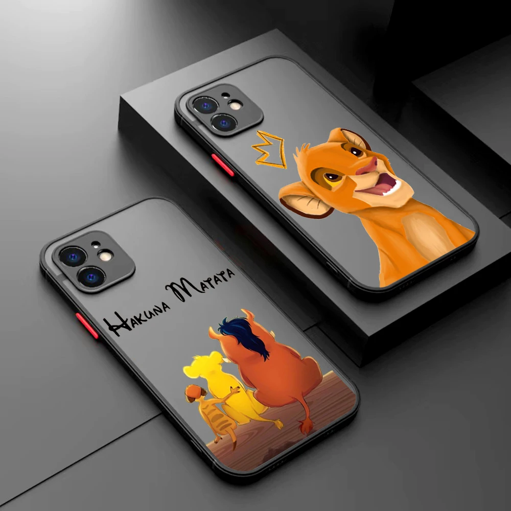 Retro L-Lion-K-King Phone Case For iPhone 18 17e 17 16e 16 15 14 13 12 11 Mini Pro Air  Max X XR XSMax 7 8 6 6s Plus Matte Cover