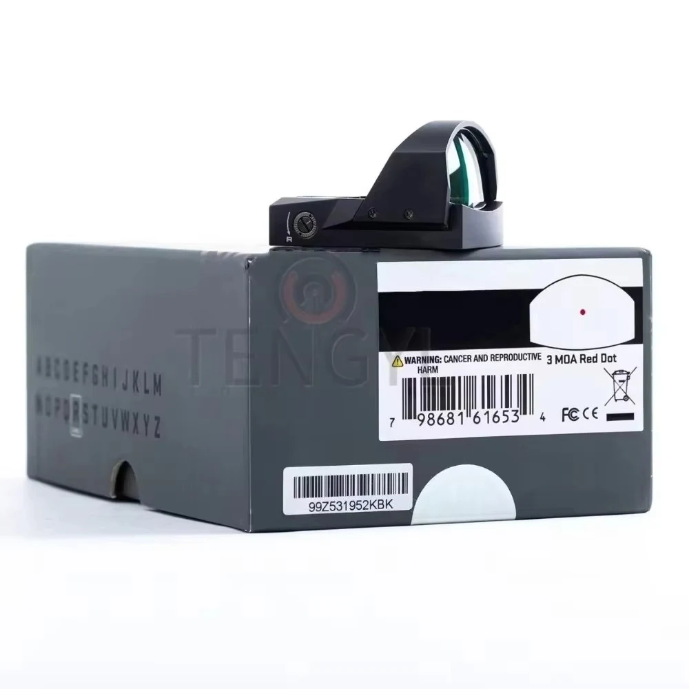 Original R1 PRO 1x30mm 3 MOA Red Dot Sight Compact Open Reflex Sights W/ Protective Shroud Compatible for P320 M17 M18