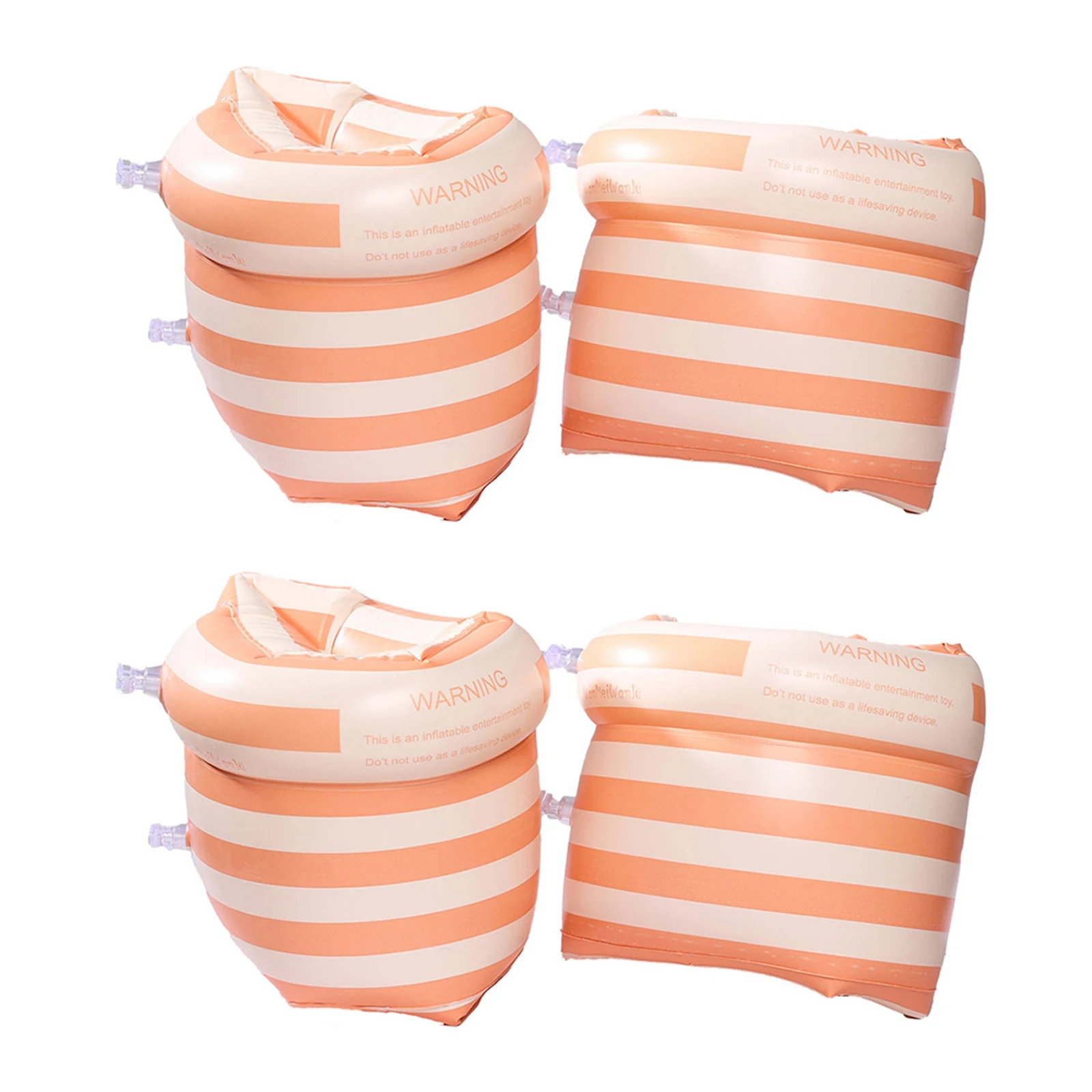 

2 Pairs Pvc Arm Bands Floater Sleeves Arm Swimming Rings for Kids Children Adults Pool Floats Arm Bands Inflatable Swim Rings