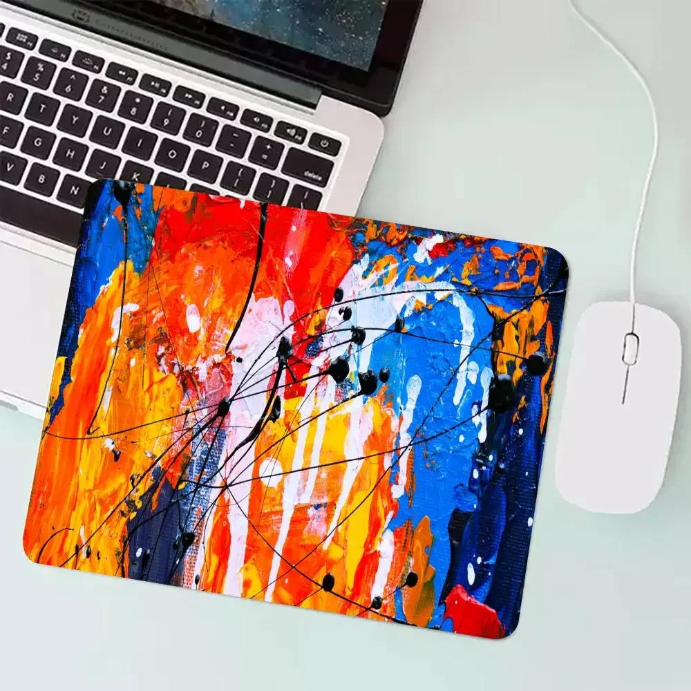 Non-Slip Art Rubber Mouse Pad para Gamer, Pequena Casa HD Mousepad, Playmat Macio, Acessórios de Escritório, Novo