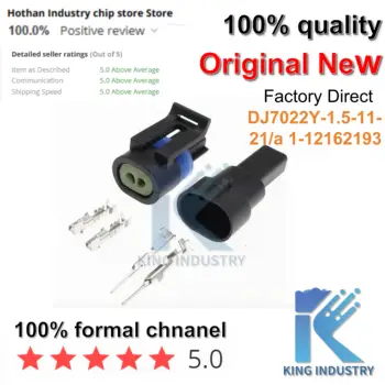 【50sets】2 Pin Delphi EFI sensor plug 1-12162193 water temperature sensor socket