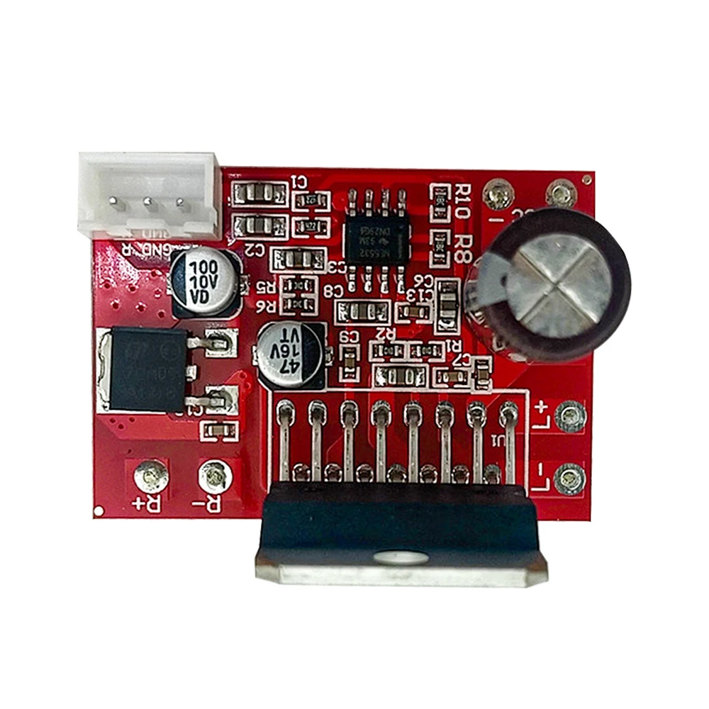 CD7379 Dual Channel High-Power Amplifier Board With NE5532 Front Amplifier Single Power Supply 12V Power Supply