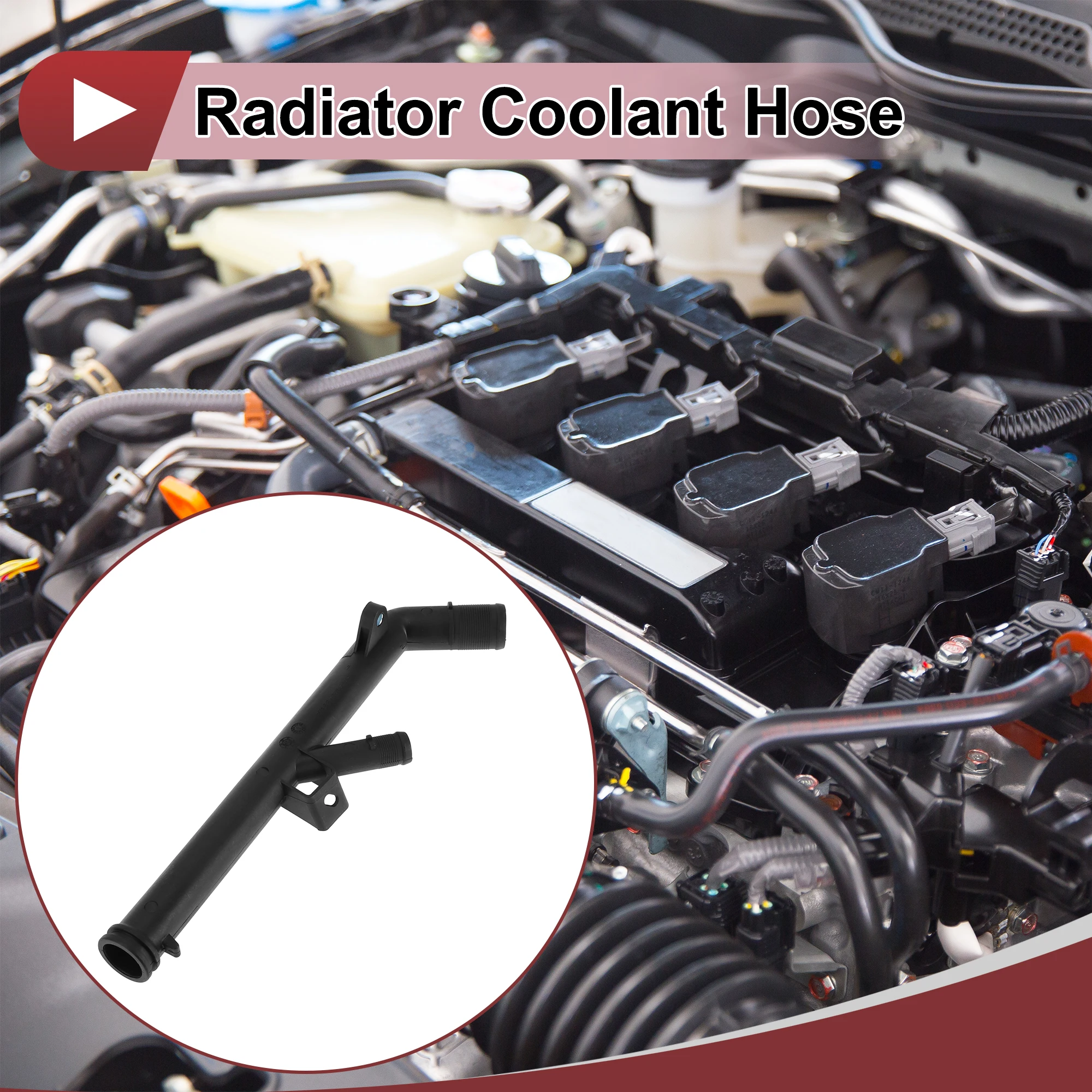 

UXCELL Radiator Coolant Hose for Renault Clio 2002-2010 for Nissan Platina 2002-2010 Engine Water Coolant Pipe No.8200134513